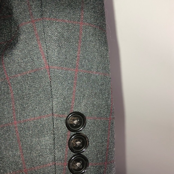 RAULPH LAUREN: Boys 12R Grey Suit Jacket - Picture 5 of 8